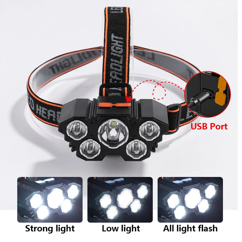 5 LED Flashlight