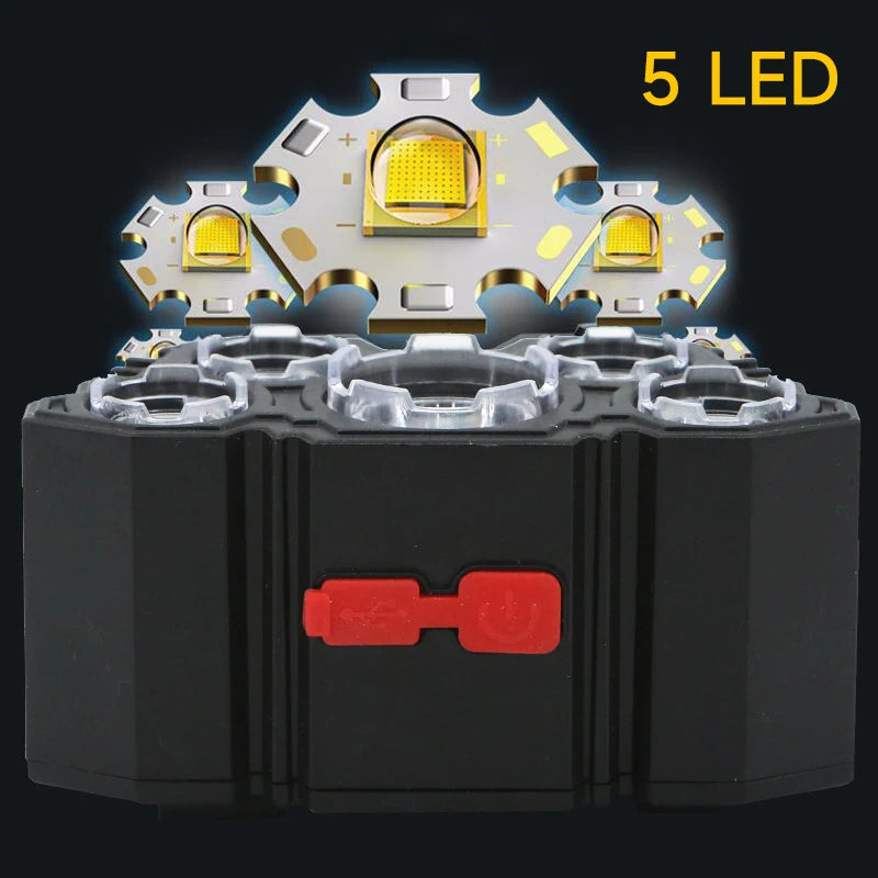 5 LED Flashlight